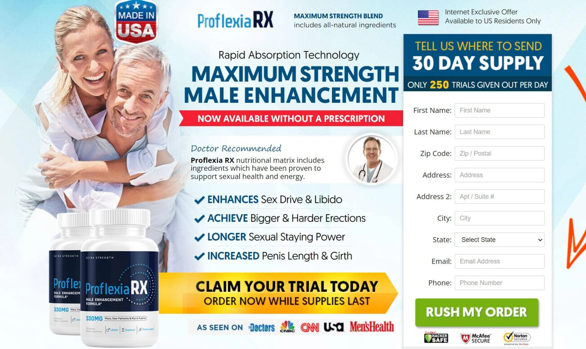 Proflexia RX Male Enhancement Working &amp; Get Free Trails In USA