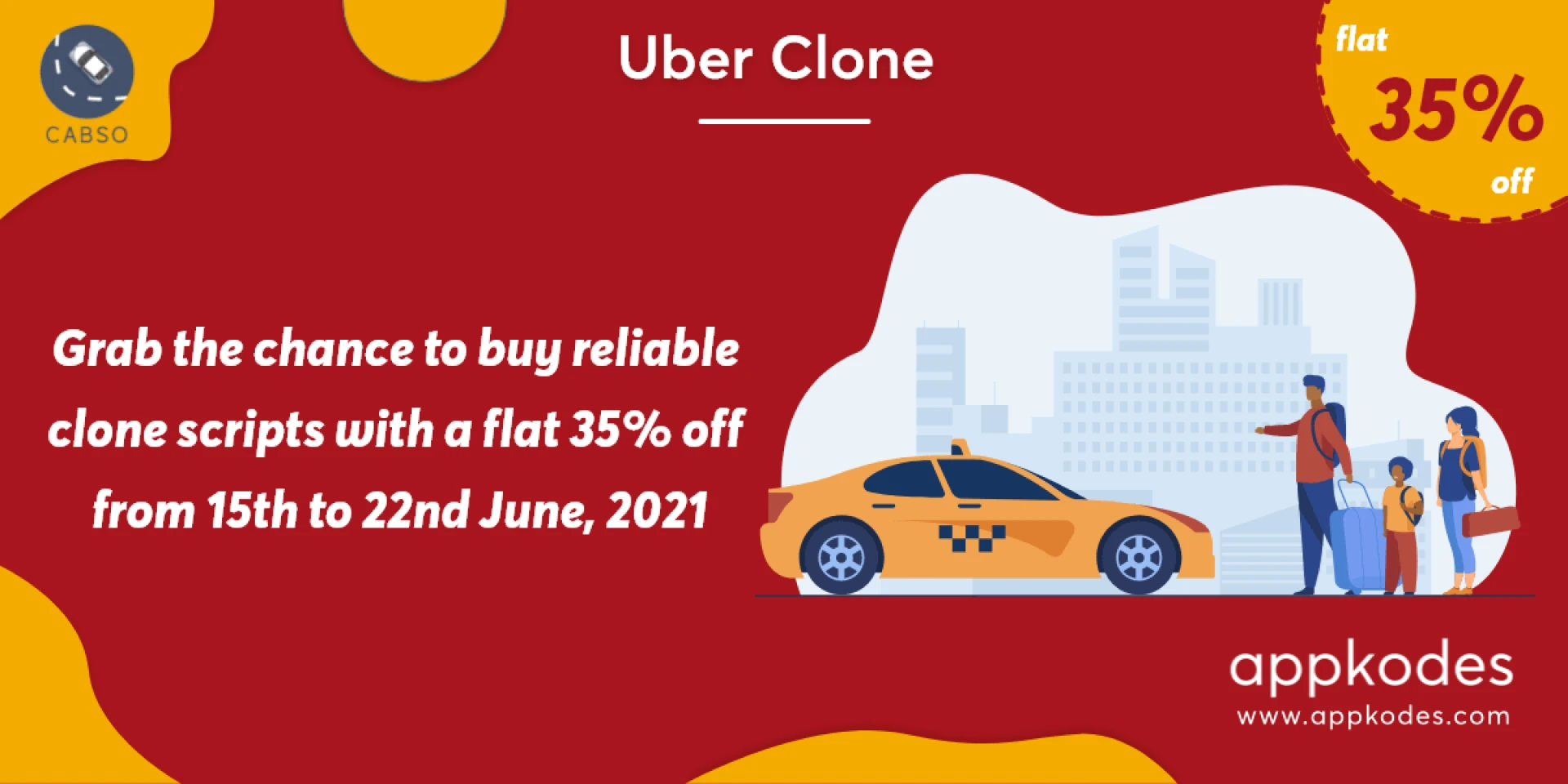 Dynamically adaptable taxi booking script
