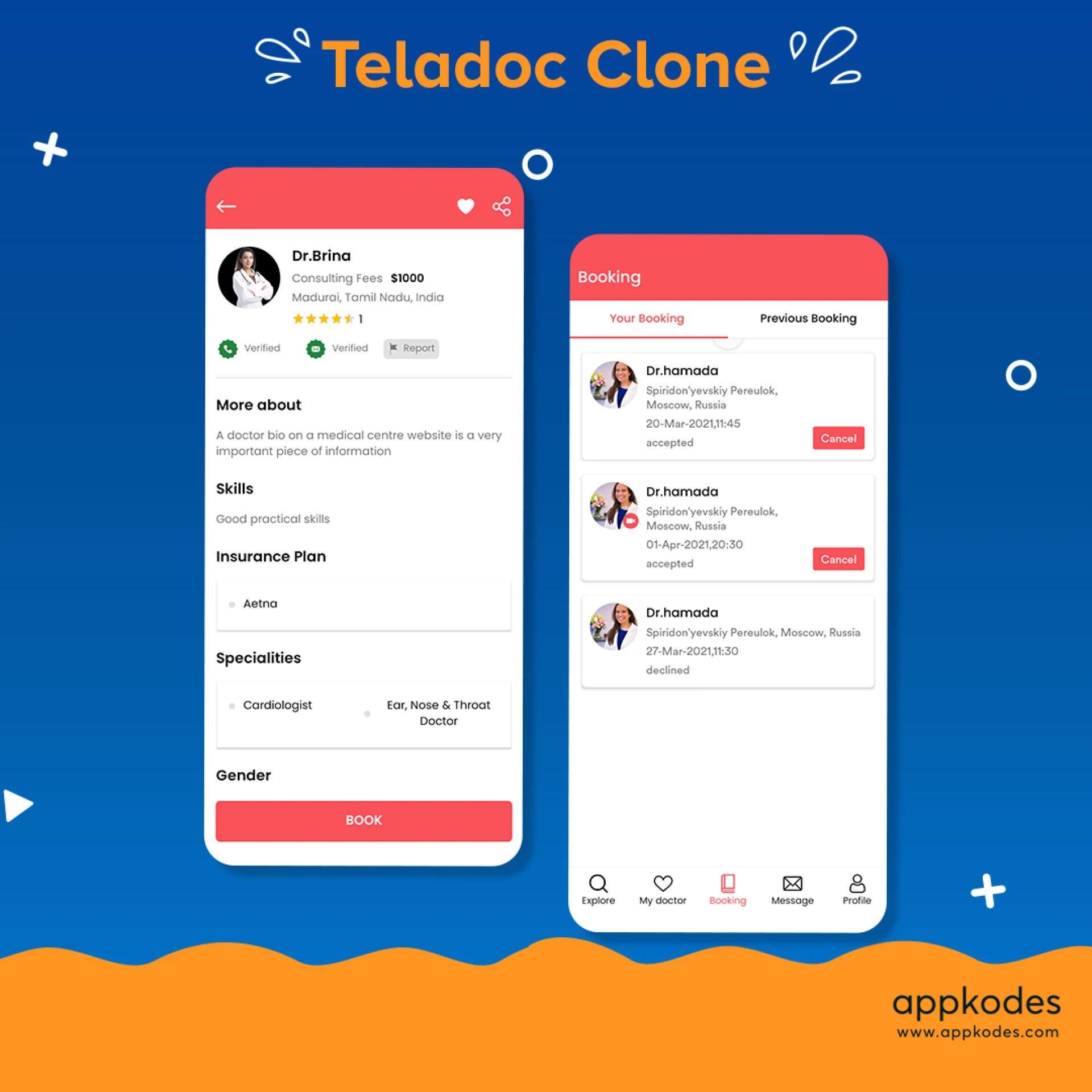 Dynamically adaptable telemedicine script