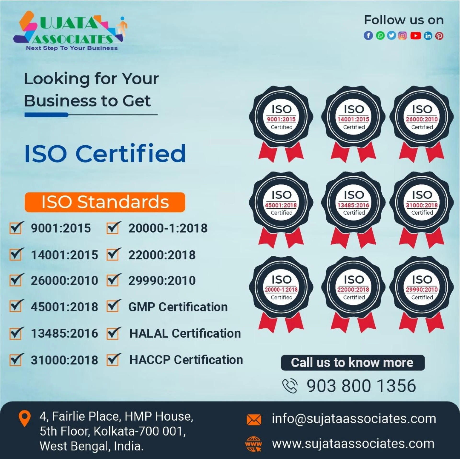 ISO CERTIFICATE REGISTRATION