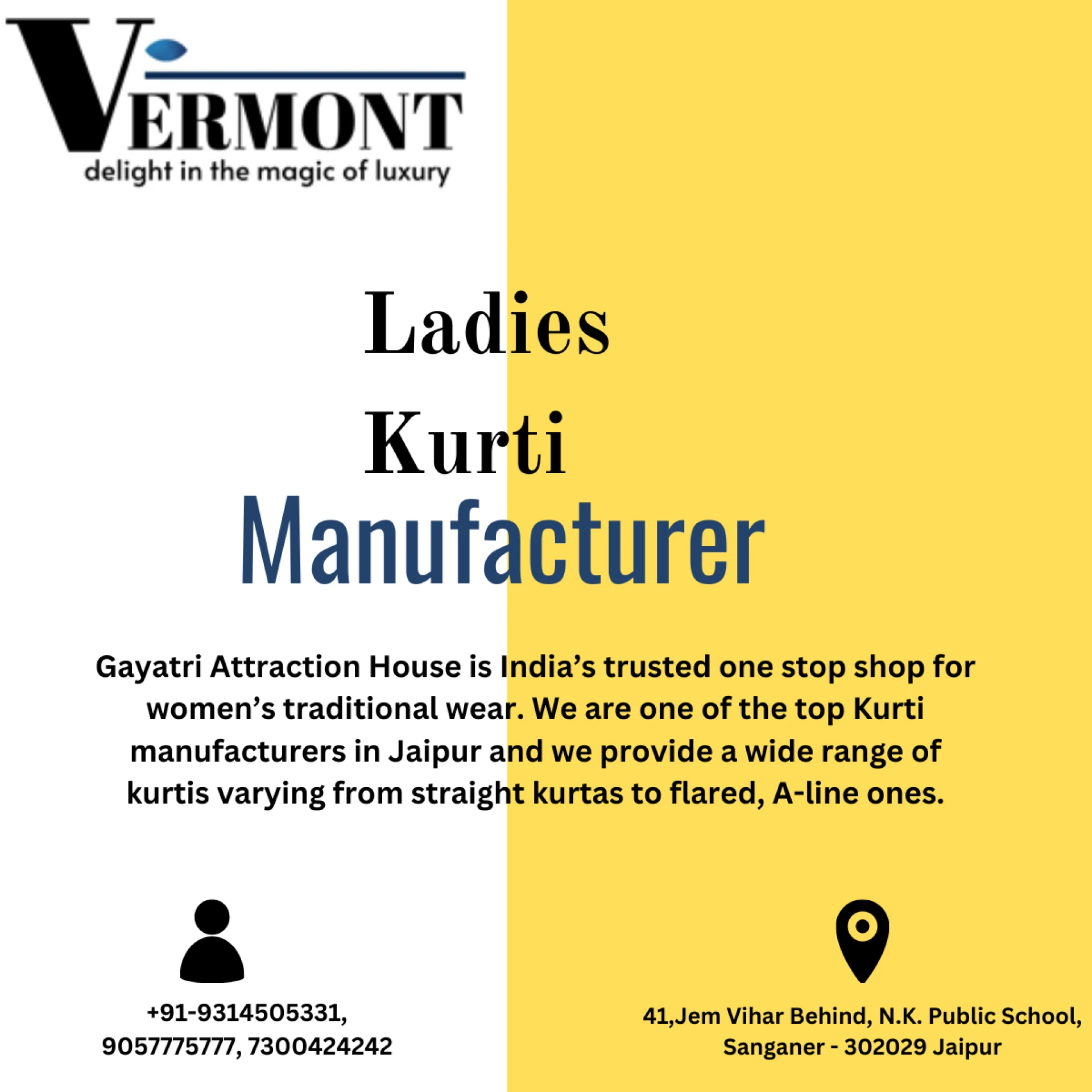 Best Ladies Kurti Manufacturer / Wholesaler in Sanganer, Jaipur