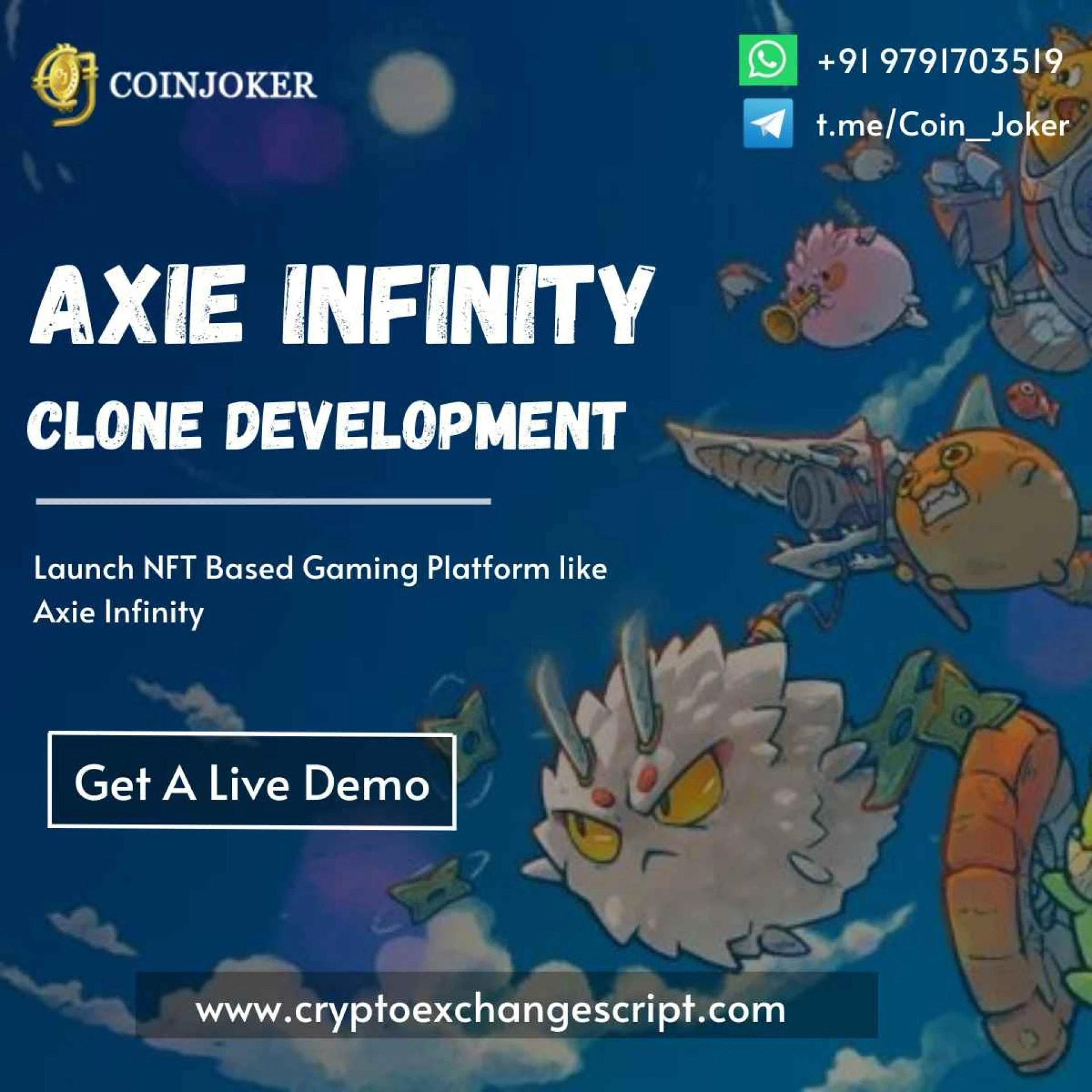 Maximizing Revenue with Axie Infinity Clone Scripts: A Profitable Opportunity for Entrepreneurs