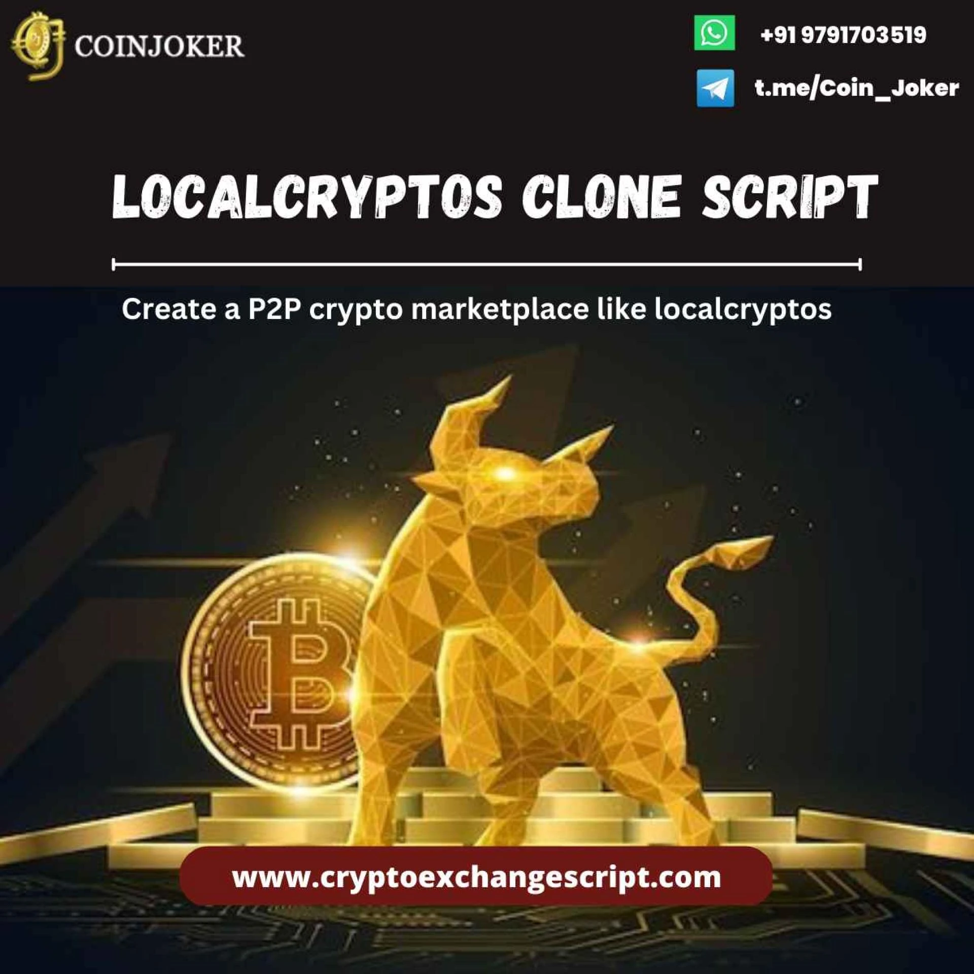 Localcryptos clone script- Start a P2P Crypto Exchange like Localcryptos