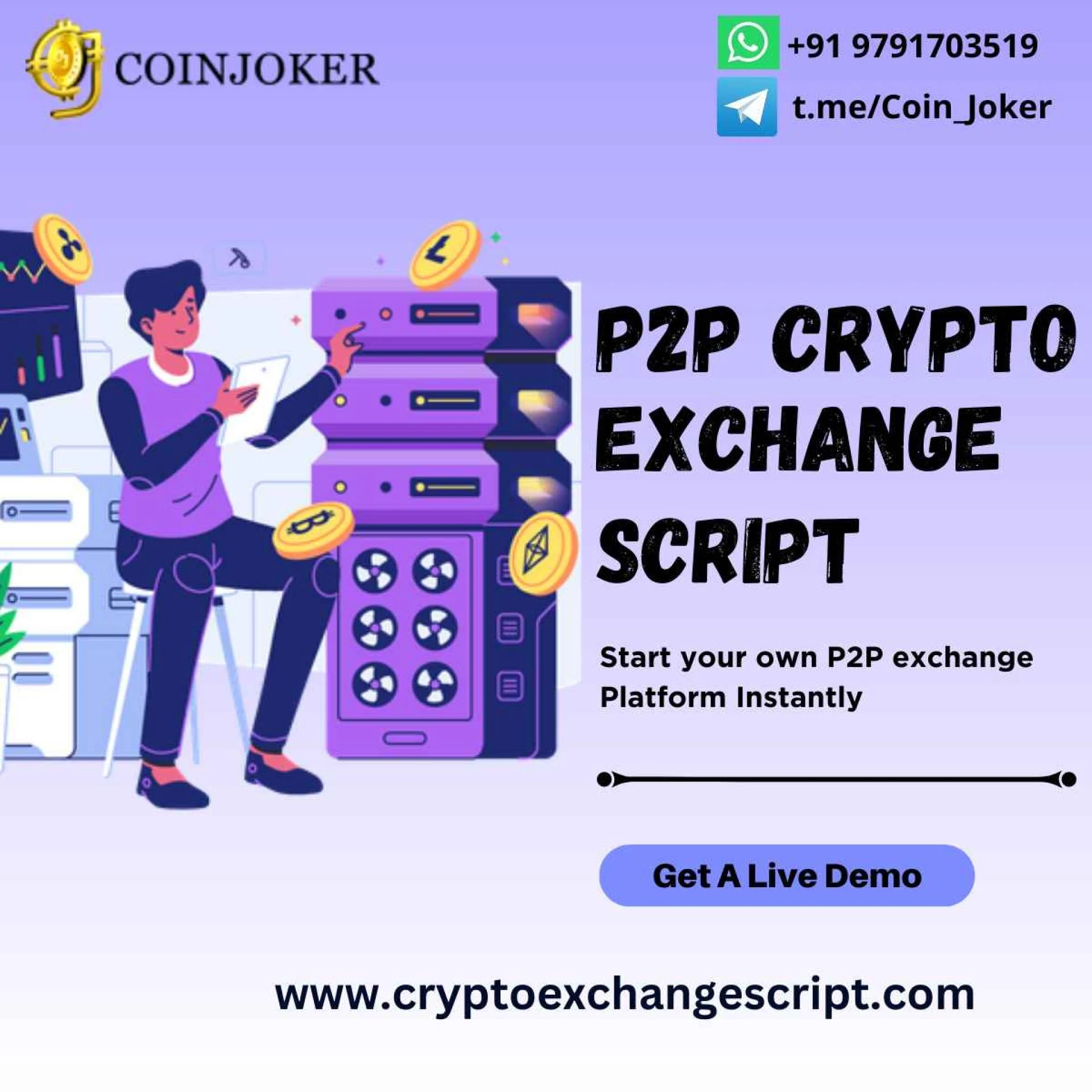 Make your transaction secured with P2P crypto exchange development
