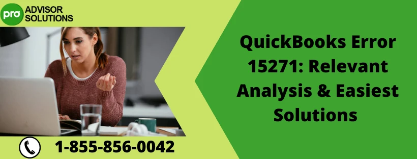 Easy Troubleshooting Guide To Resolve QuickBooks Error 15271