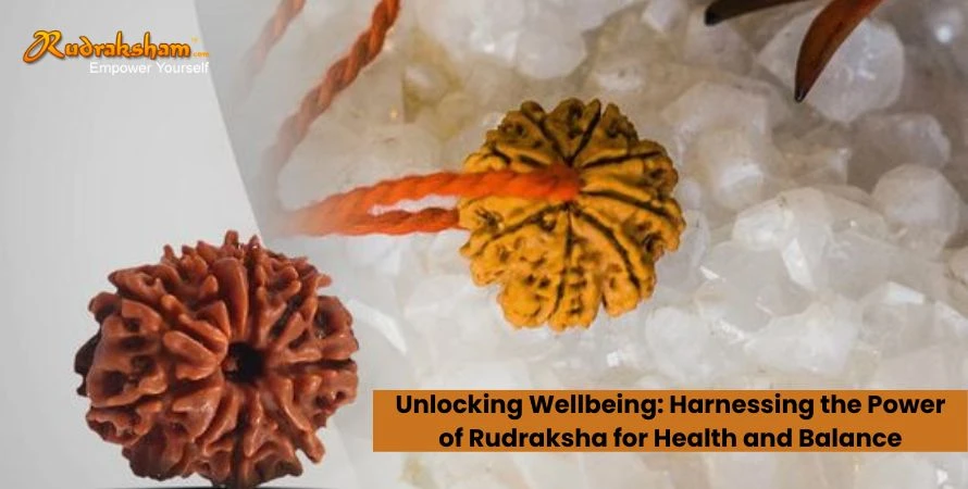 Unlocking Wellbeing: Harnessing the Power of Rudraksha for Health and Balance