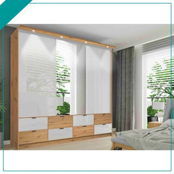 Buy Affordable Price MALAGA 200 CM WARDROBE in the UK