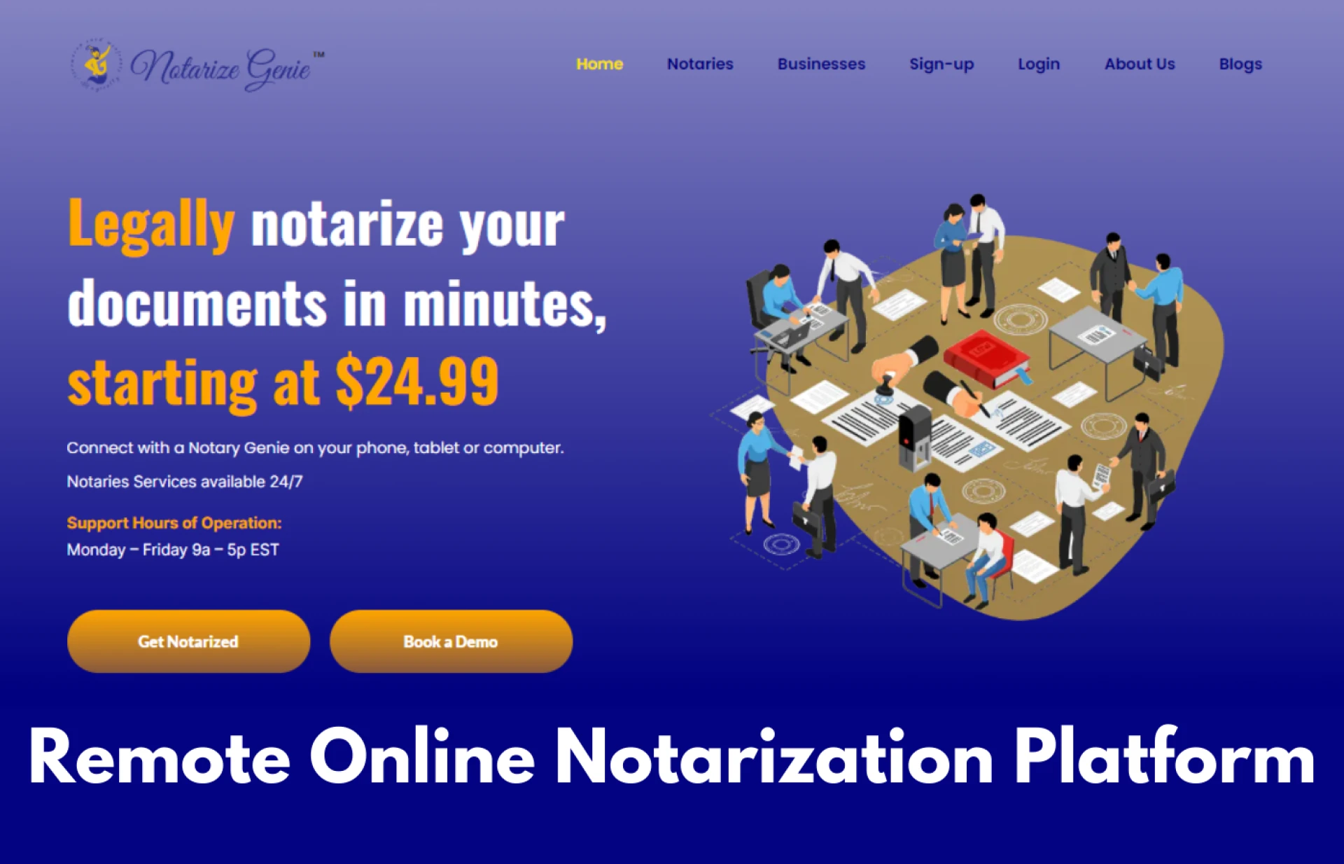Notarize Genie: Your One-Stop Solution for Fast and Reliable Notary Public Services