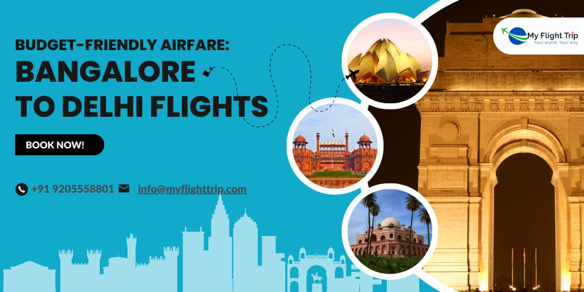Budget-Friendly Airfare: Affordable Bangalore To Delhi Flights