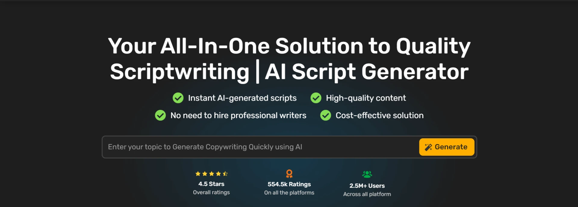 Revolutionizing Screenwriting: Exploring the AI Script Writer