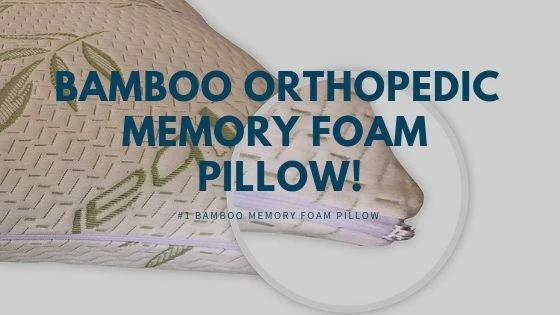 Have better sleeping experience with Bamboo Memory Foam Pillow
