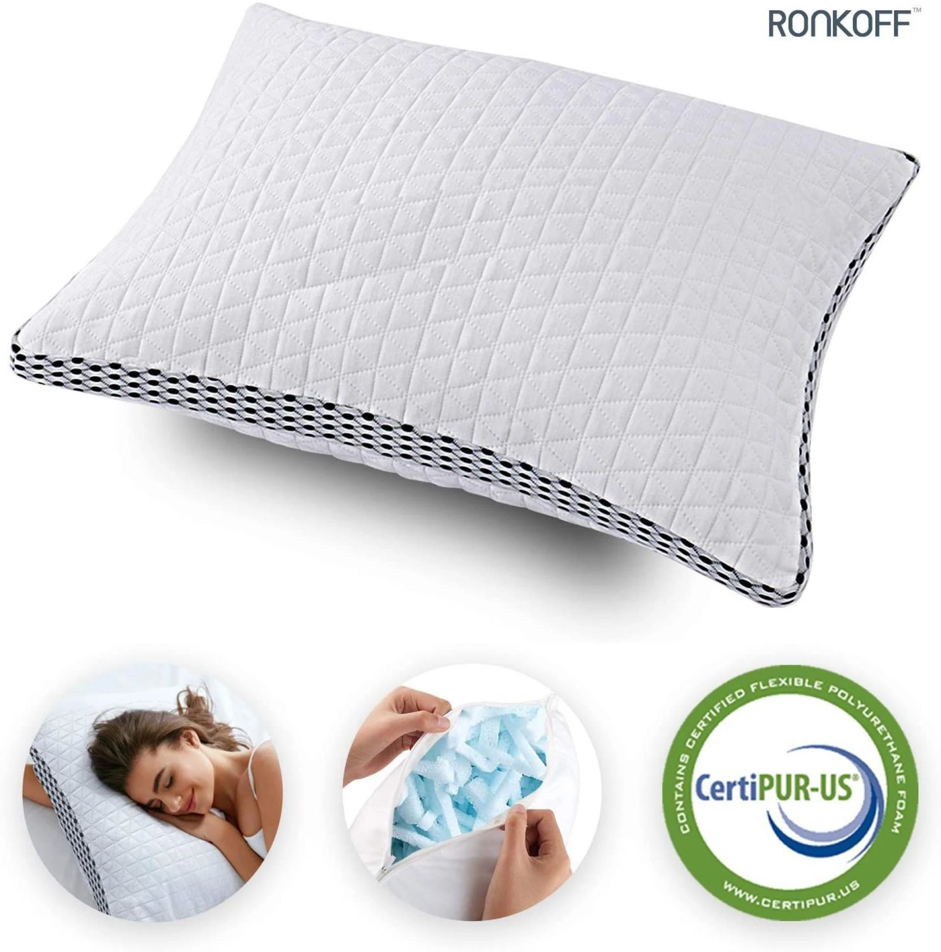 Stay cool while you sleep - Try a Bamboo Memory Foam Pillow