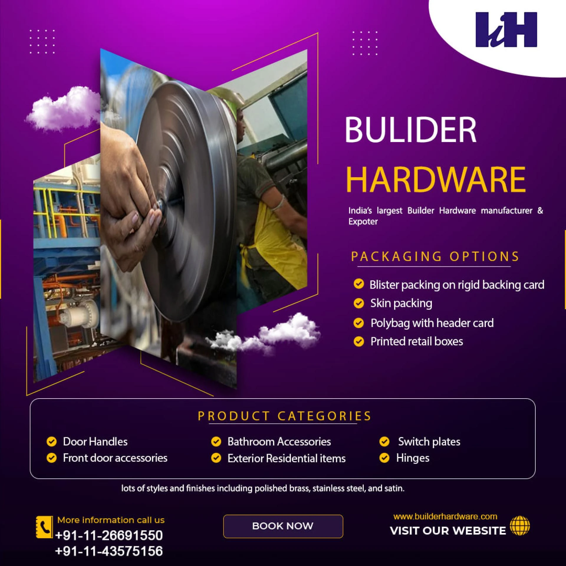 Leading Builder Hardware manufacturer &amp; exporter