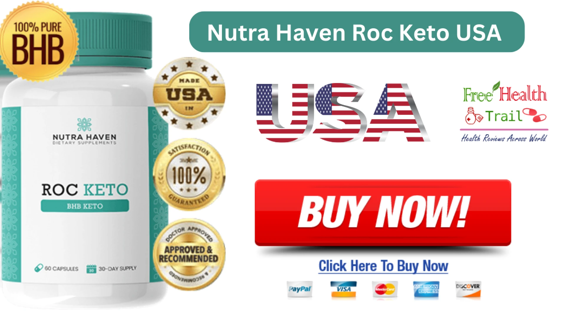 Nutra Haven Roc Keto Capsules USA Final Verdict &amp; Reviews [2023]