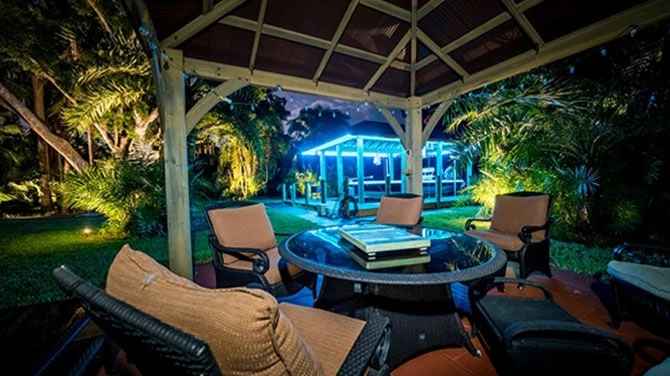 Your Outdoor Sanctuary: Backyard Landscape Lighting Ideas