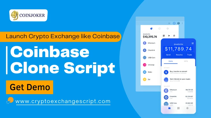 Coinbase Clone Development - Launch Crypto Exchange Platform like Coinbase