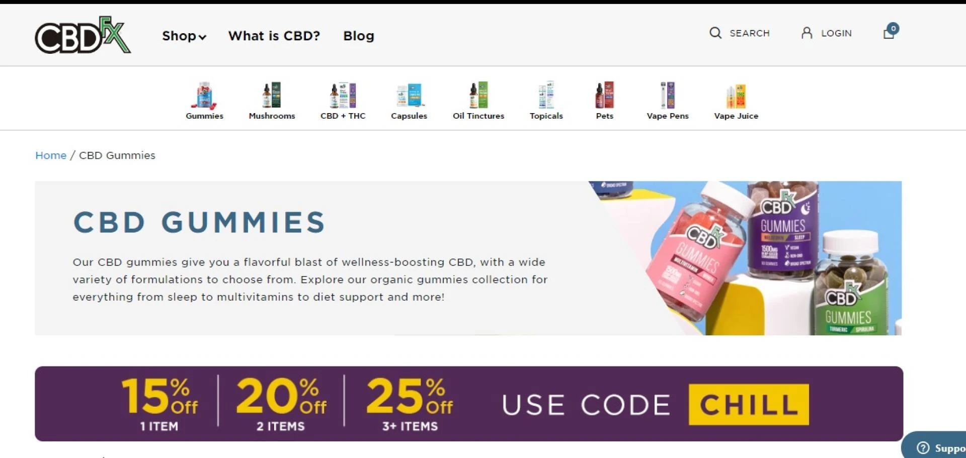 CBDfx CBD Gummies: The Perfect On-the-Go CBD Solution