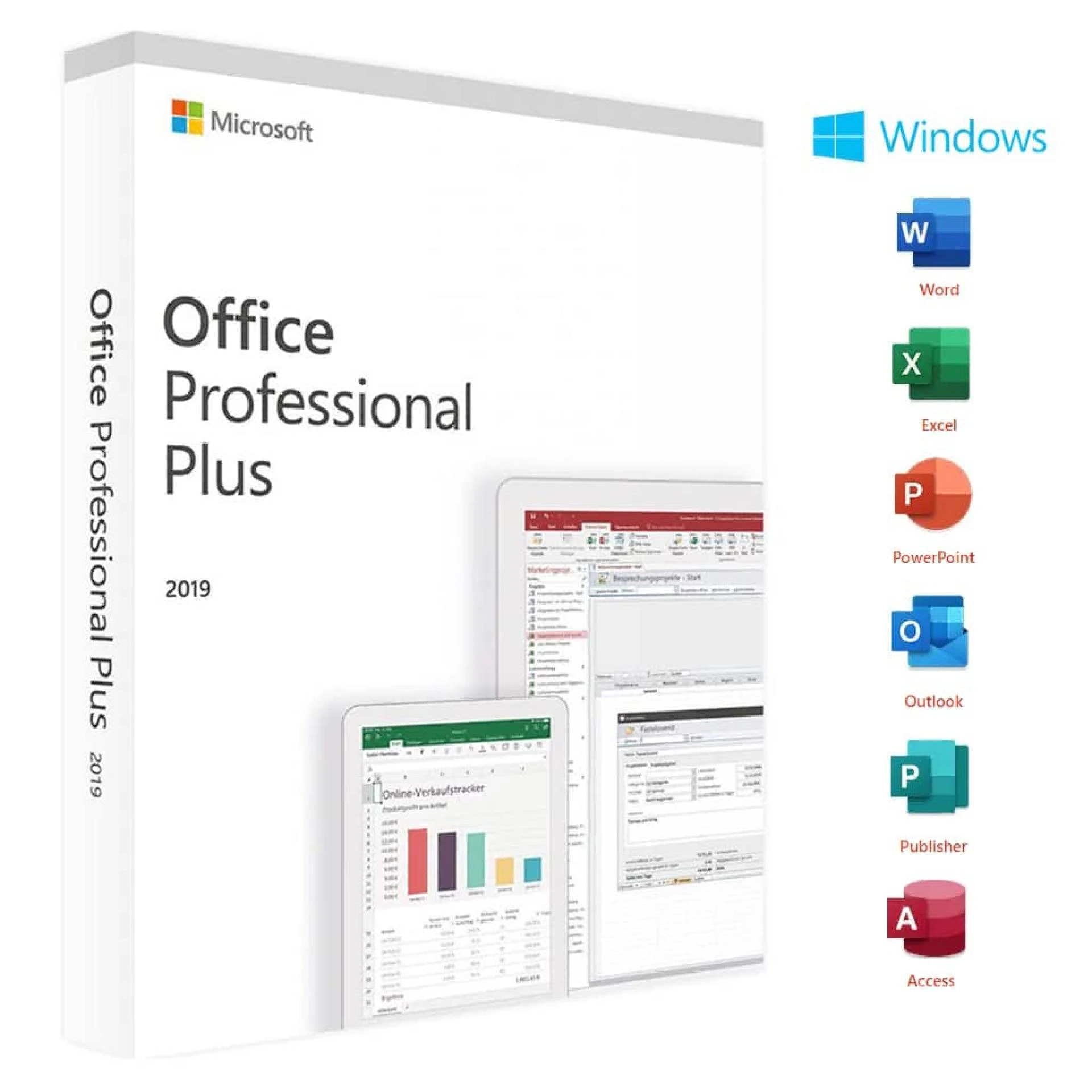 Microsoft Office 2019 Professional Plus Purchase for Windows