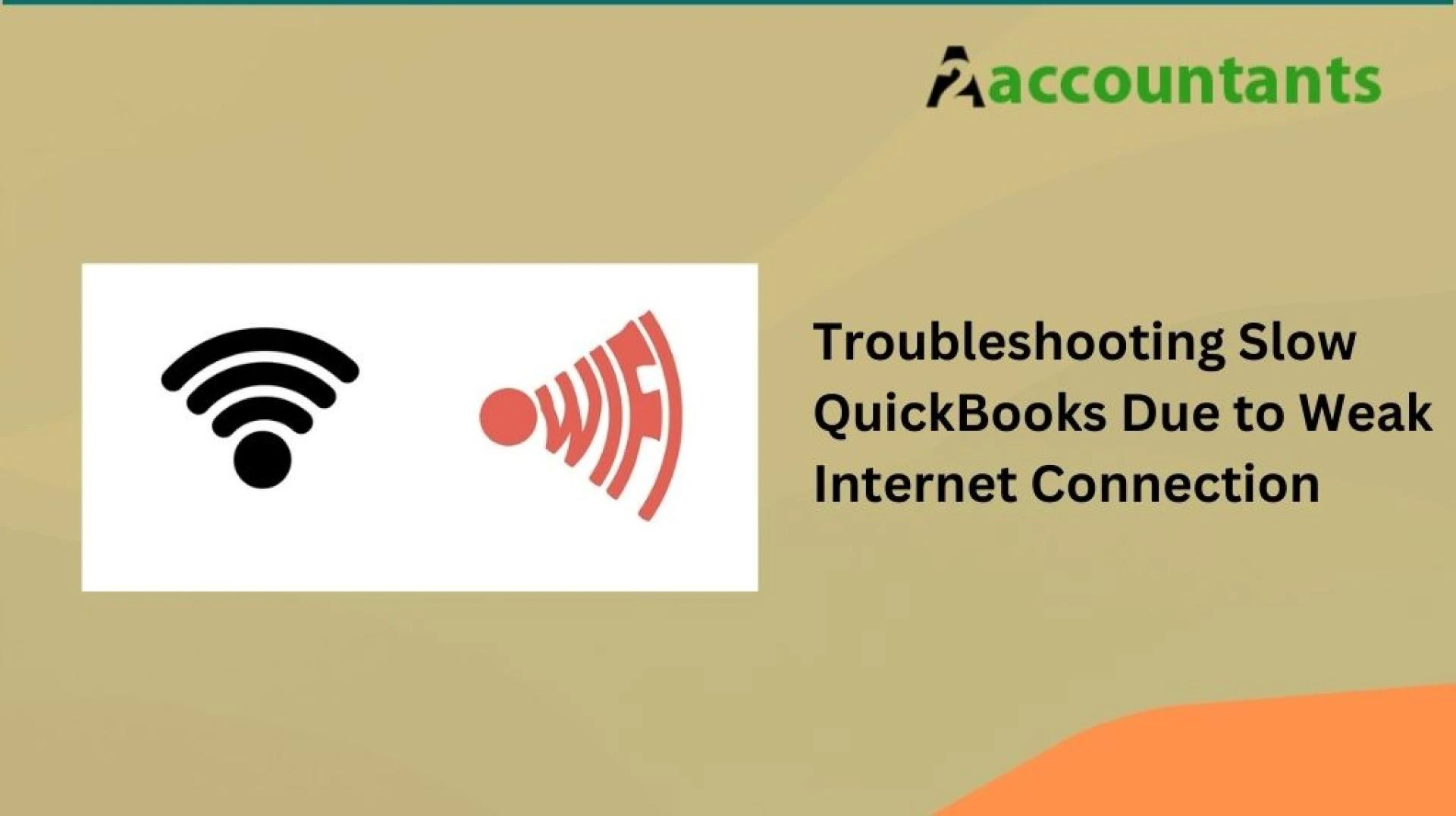 Troubleshooting Slow QuickBooks Due to Weak Internet Connection
