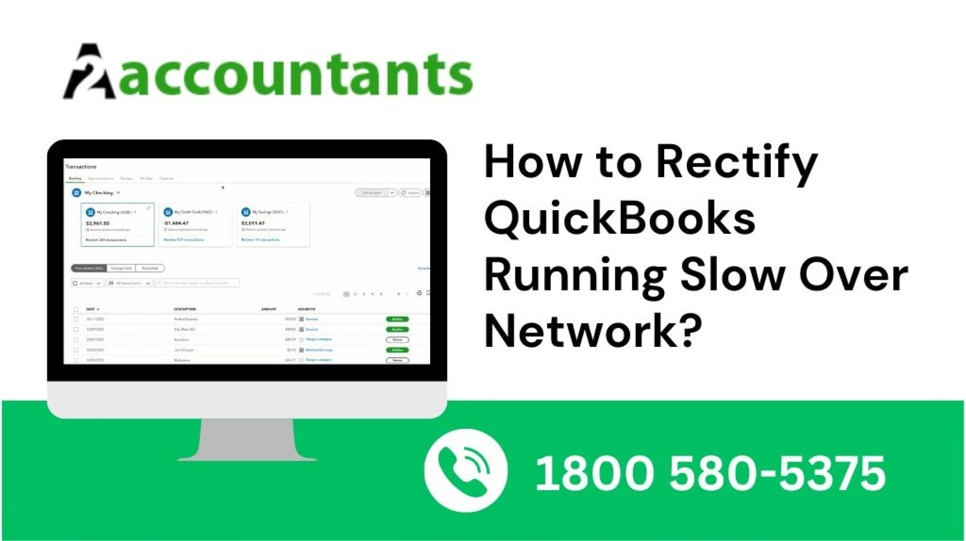 How to Rectify QuickBooks Running Slow Over Network?