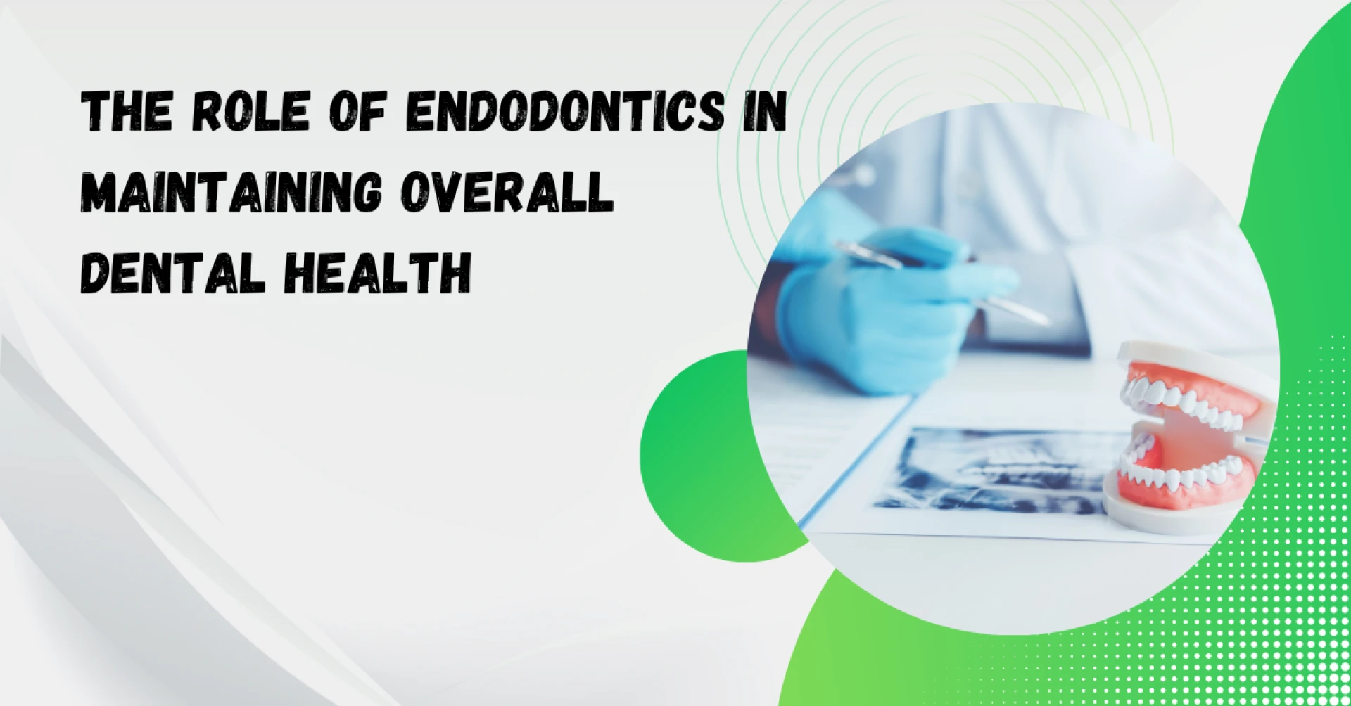 The Role of Endodontics in Maintaining Overall Dental Health
