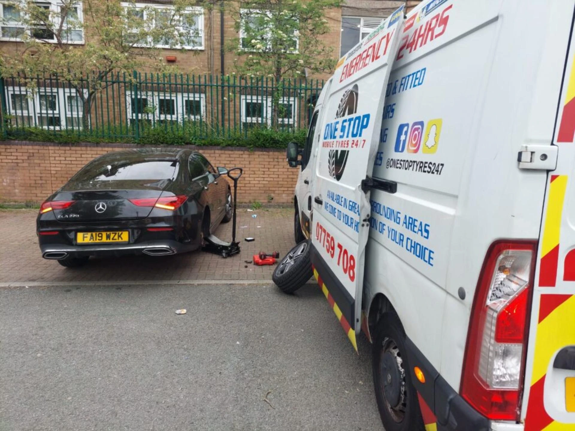 Mobile Tyres Fitting Service