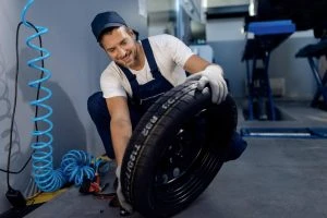Dubai authorized tyre replacement center