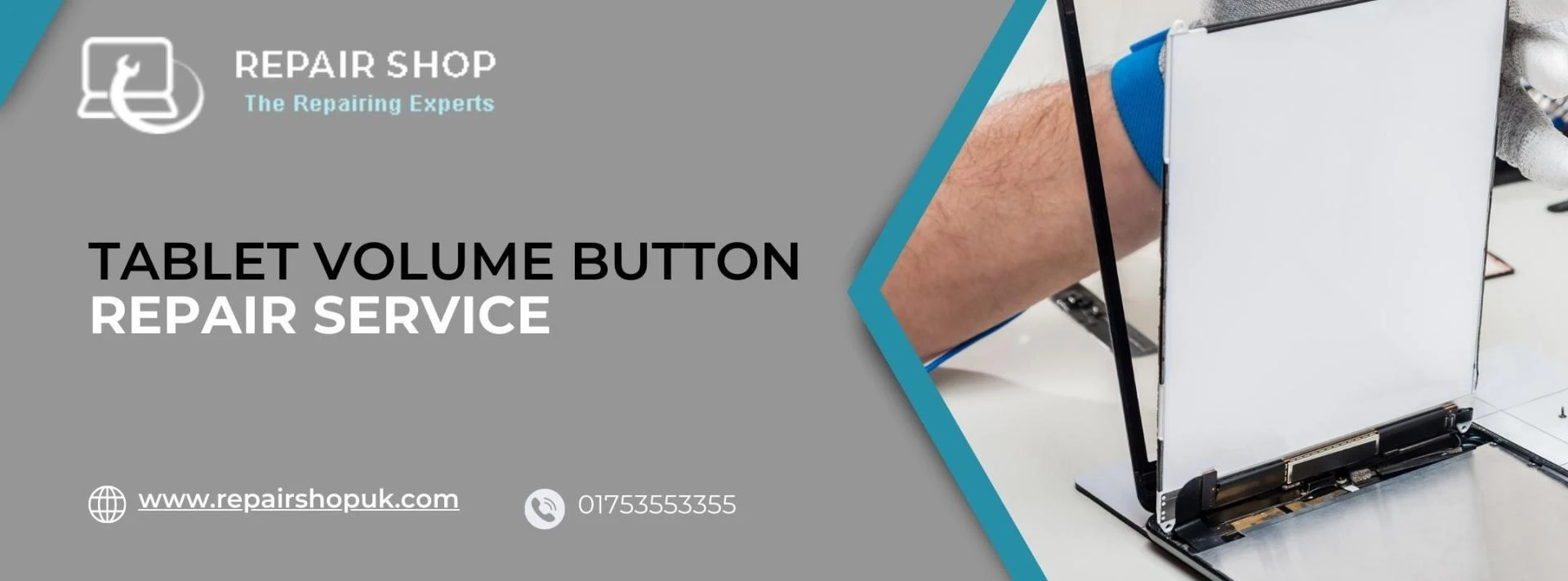 Want Tablet volume button repair service in UK