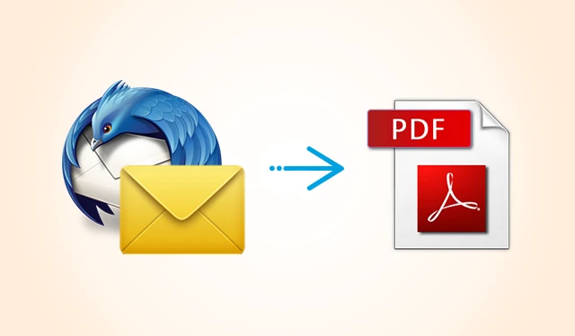 How to Convert Thunderbird Emails to PDF?