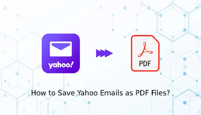 How to Save Yahoo Email as PDF?