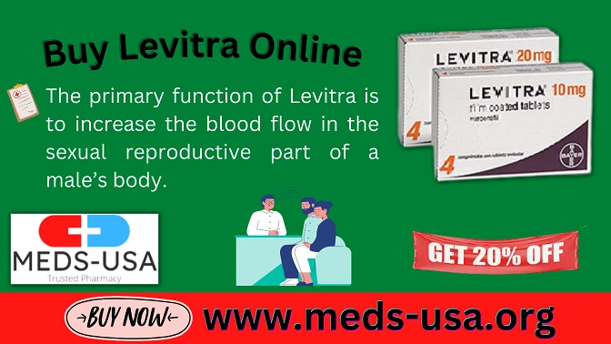 Treatment for Erectile Dysfunction by Levitra - Meds-USA