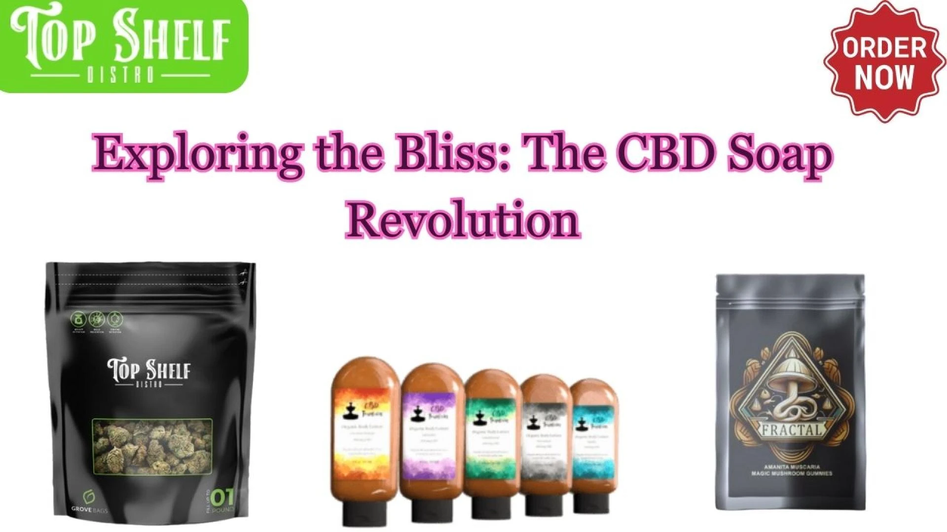 Exploring the Bliss: The CBD Soap Revolution