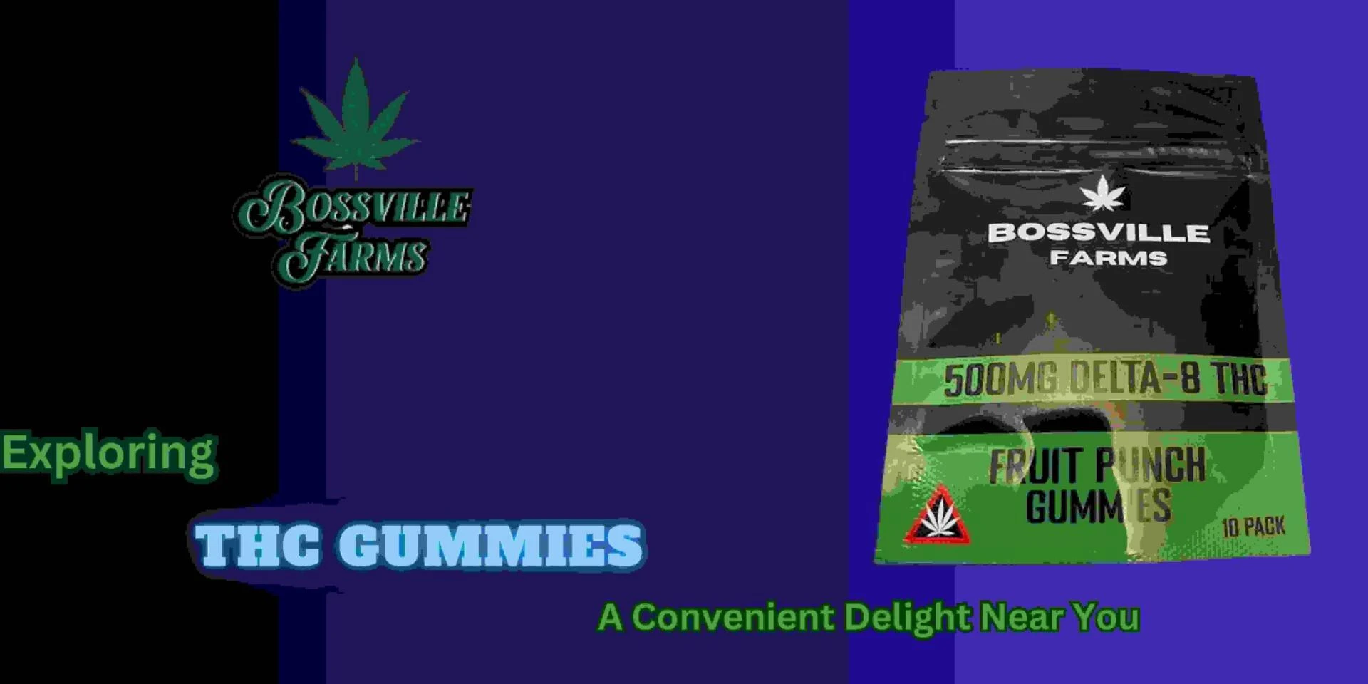 Exploring THC Gummies: A Convenient Delight Near You