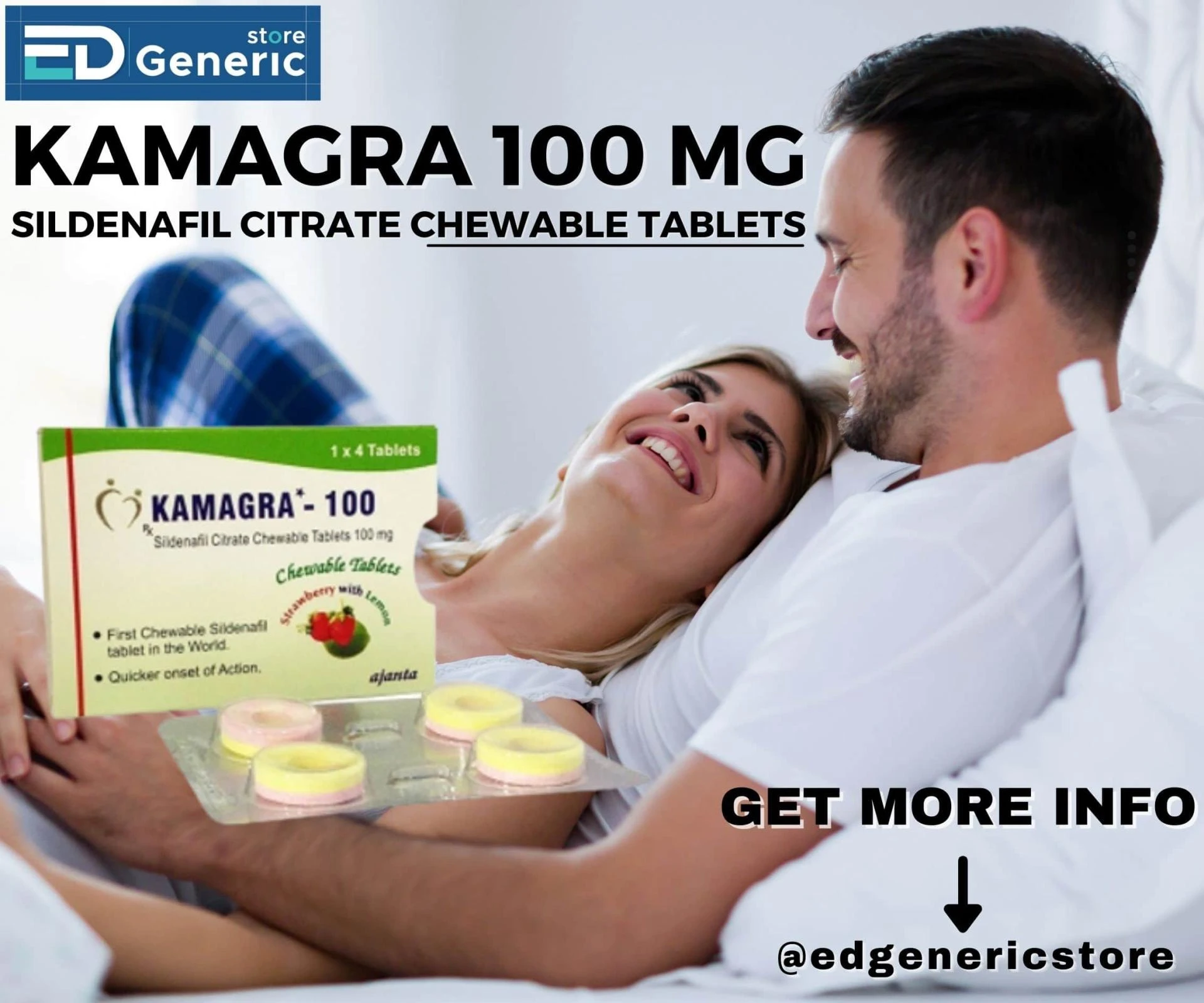 Buy Kamagra 100 mg online at the lowest price in the USA | Ed Generic Store