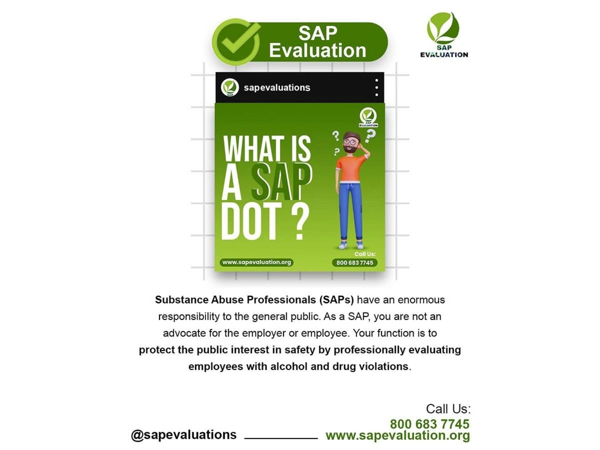 #30067 | Substance Abuse Program | DOT Approved | +1(800)683-7745