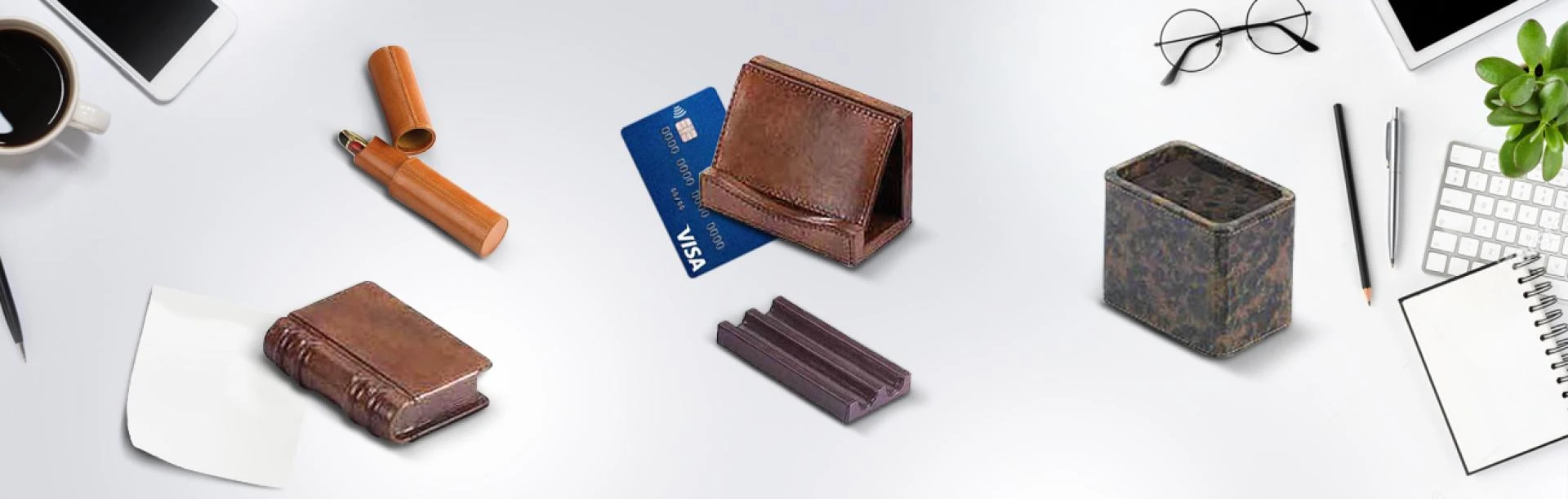 From Pens to Organizers: Chic and Functional Leather Desktop Accessories for Professionals
