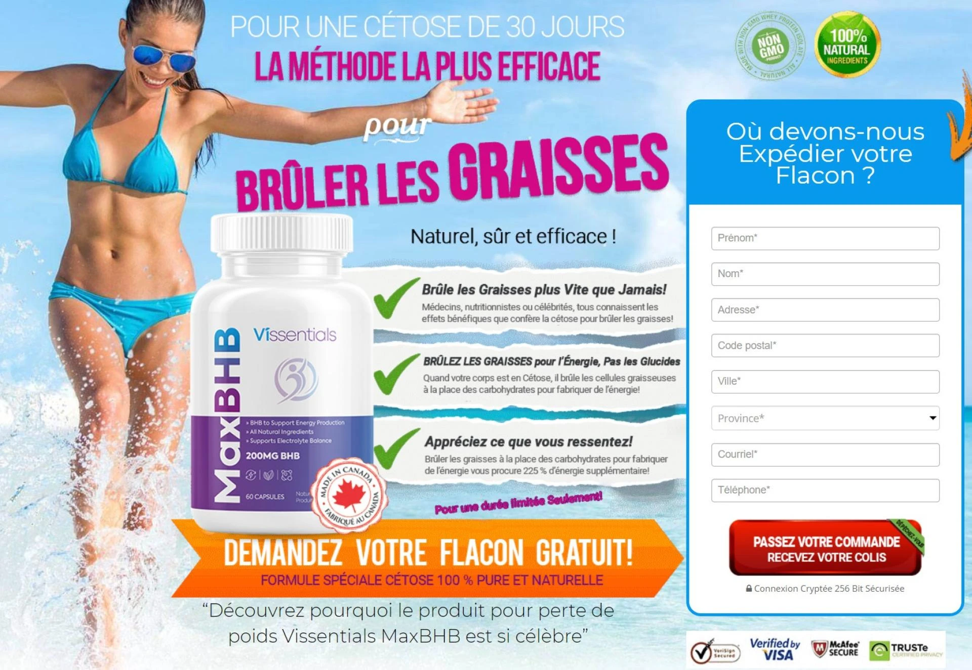 Vissential Max BHB Travail, avantages et prix 2022