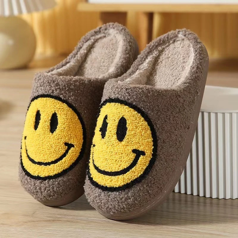 Step into Happiness with Smiley Face Slippers: Click Here to Experience Joyful Comfort
