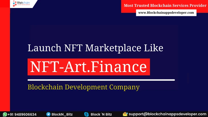 Create Your Own NFT Marketplace Platform Like NFT-Art.Finance Instantly!