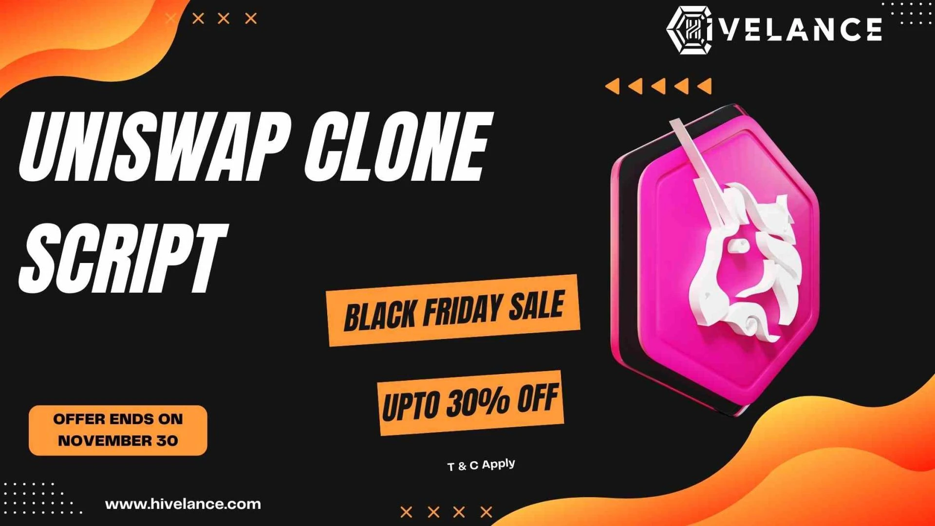 Uniswap Clone Script - Black Friday Sales upto 30% off