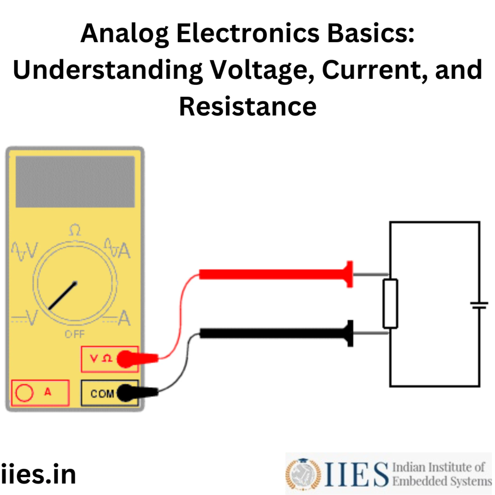 Analog Electronics Basics: Understanding Voltage, Current, and Resistance