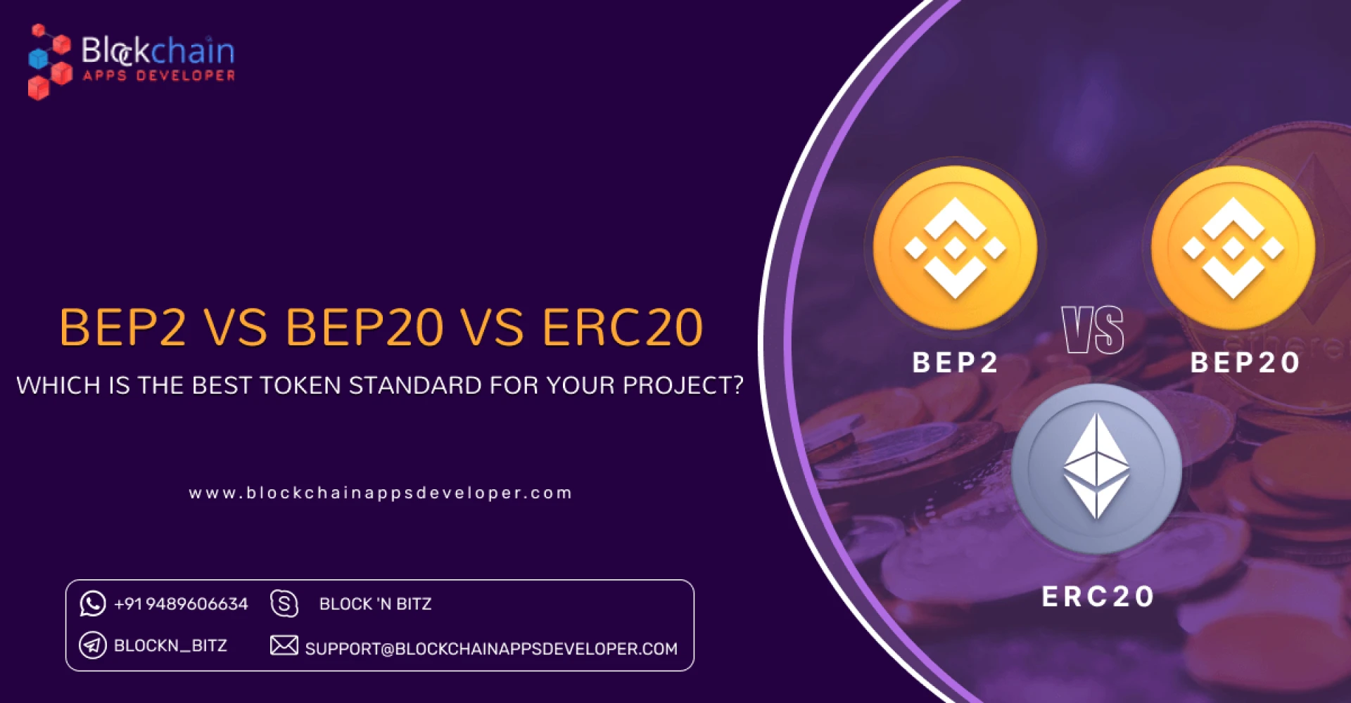 Best Alternatives Of Token Standards | Bep2 Vs Bep20 Vs ERC20
