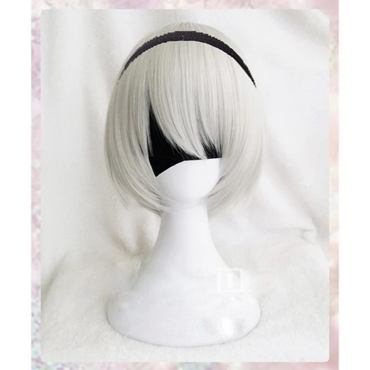 NieR Automata YoRHa Typ A Nr. 2 Cosplay Perücke