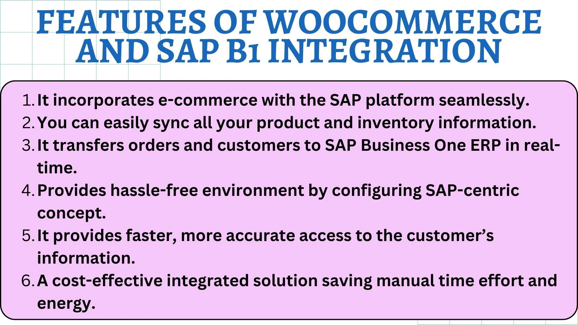 Efficiency with WooCommerce and SAP B1 Integration :Boost Your Online Store