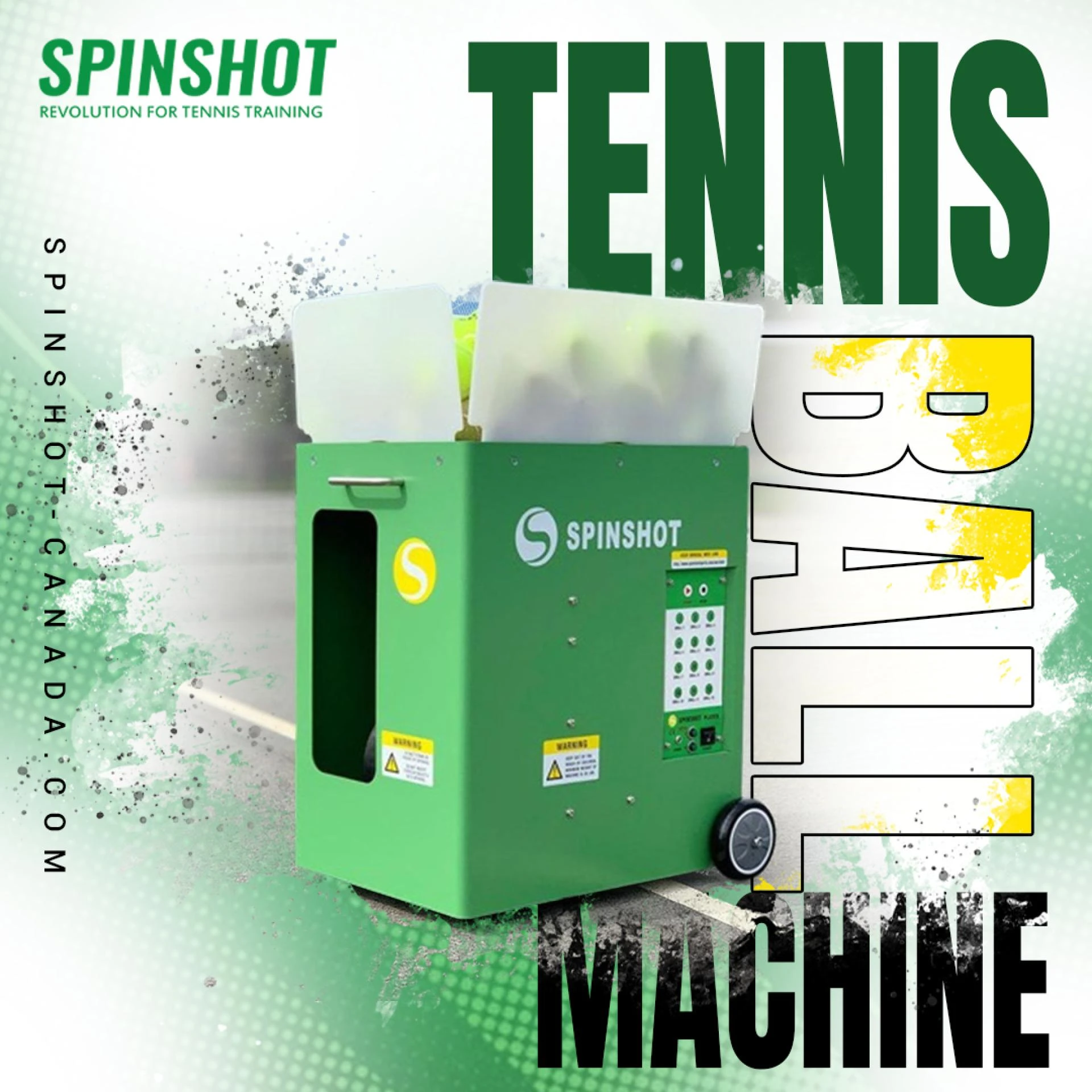 SpinShot-Canada: Enhancing Your Tennis Game with Cutting-Edge Tennis Ball Machines