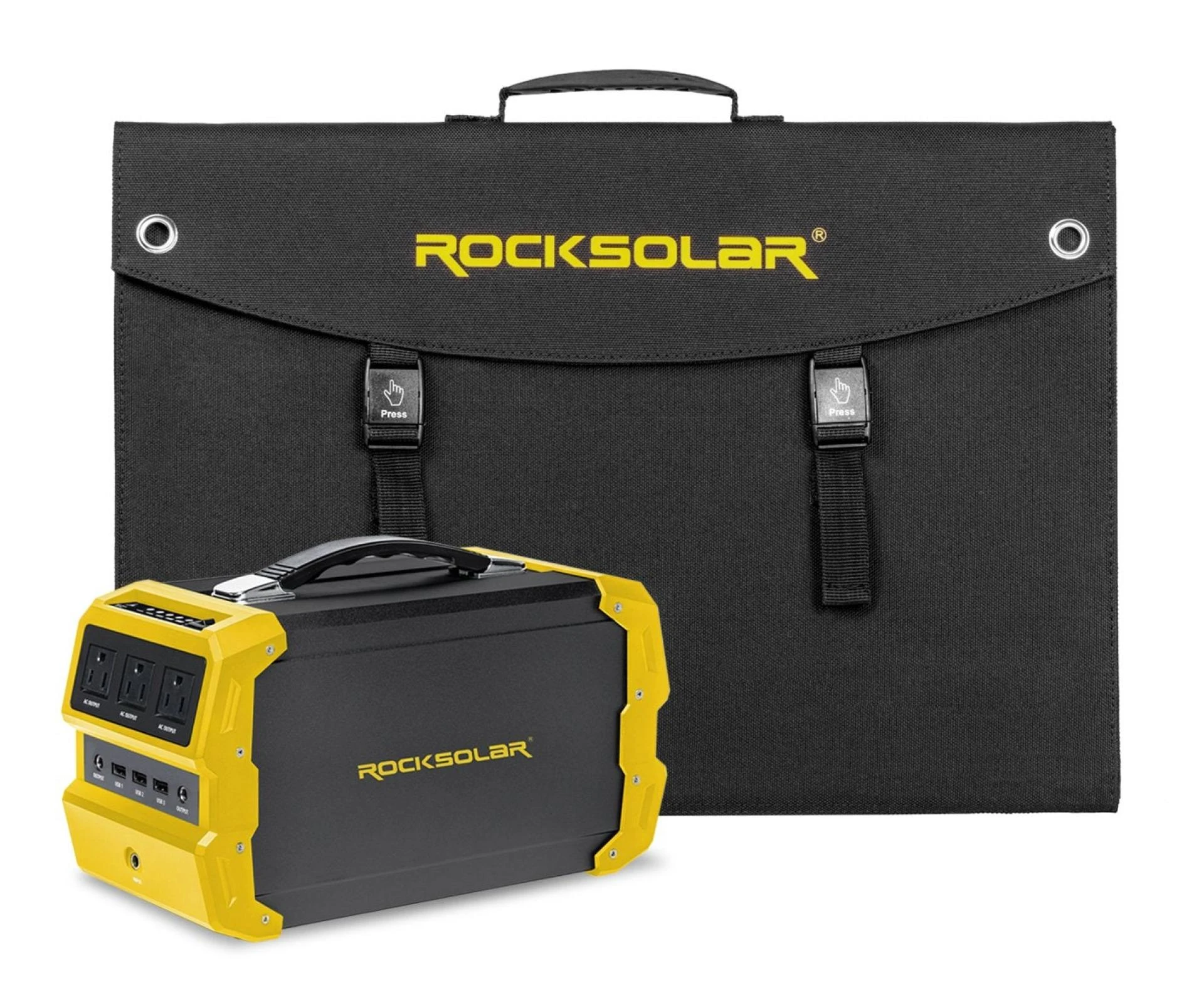 ROCKSOLAR The Best Quality Portable Solar Generator Kit For Sale