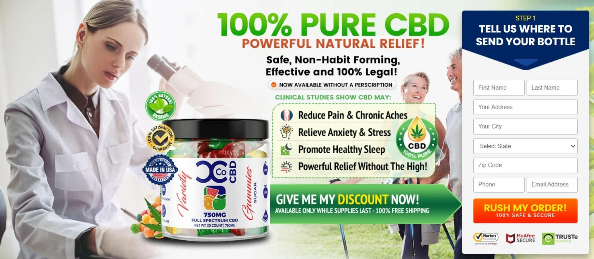 Curt’s Concentrates CBD Gummies Reviews-- Do These THC Free Gummies Make You High?