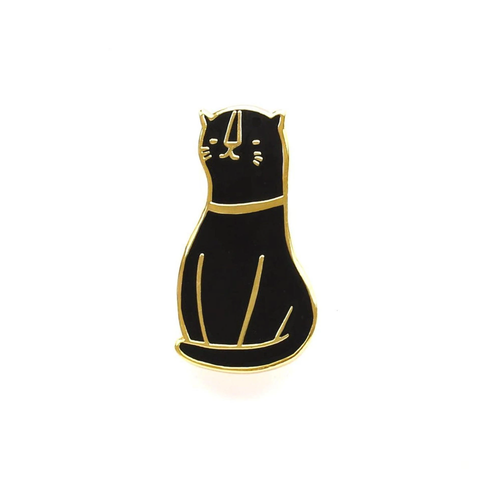 The Flat Cats Enamel Pins