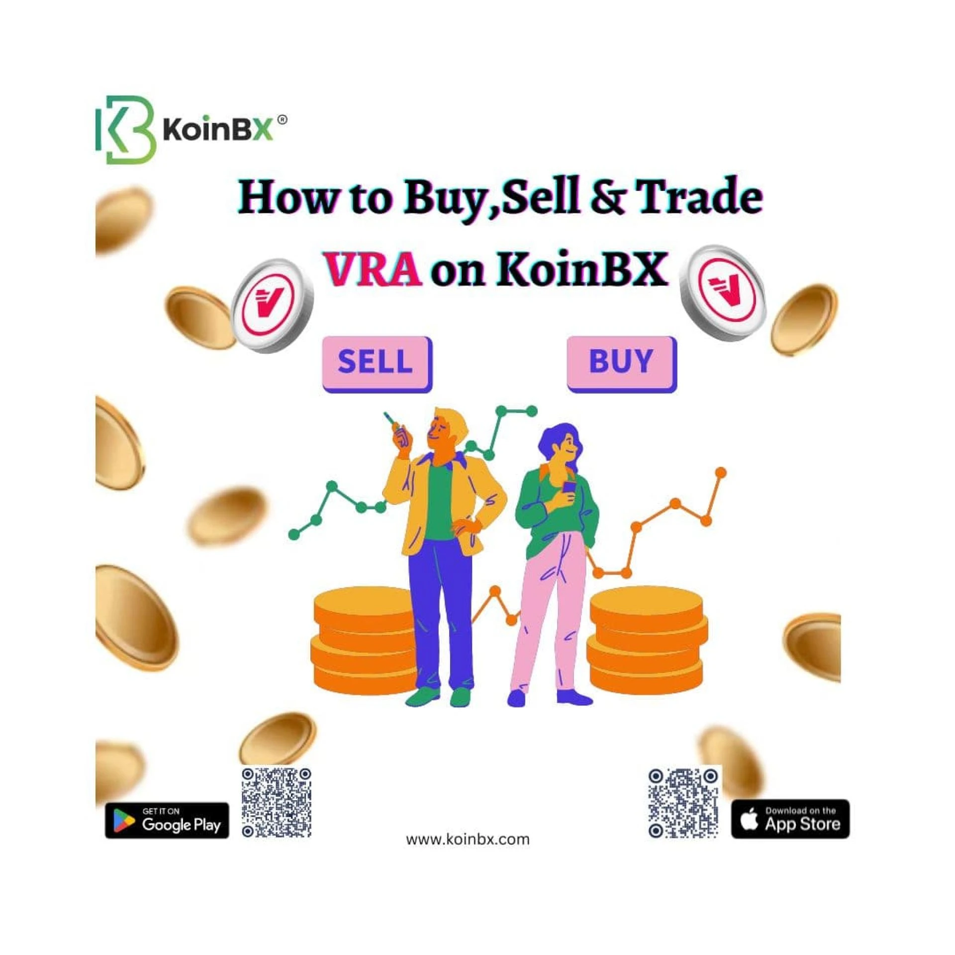 How to buy VRA with INR on KoinBX