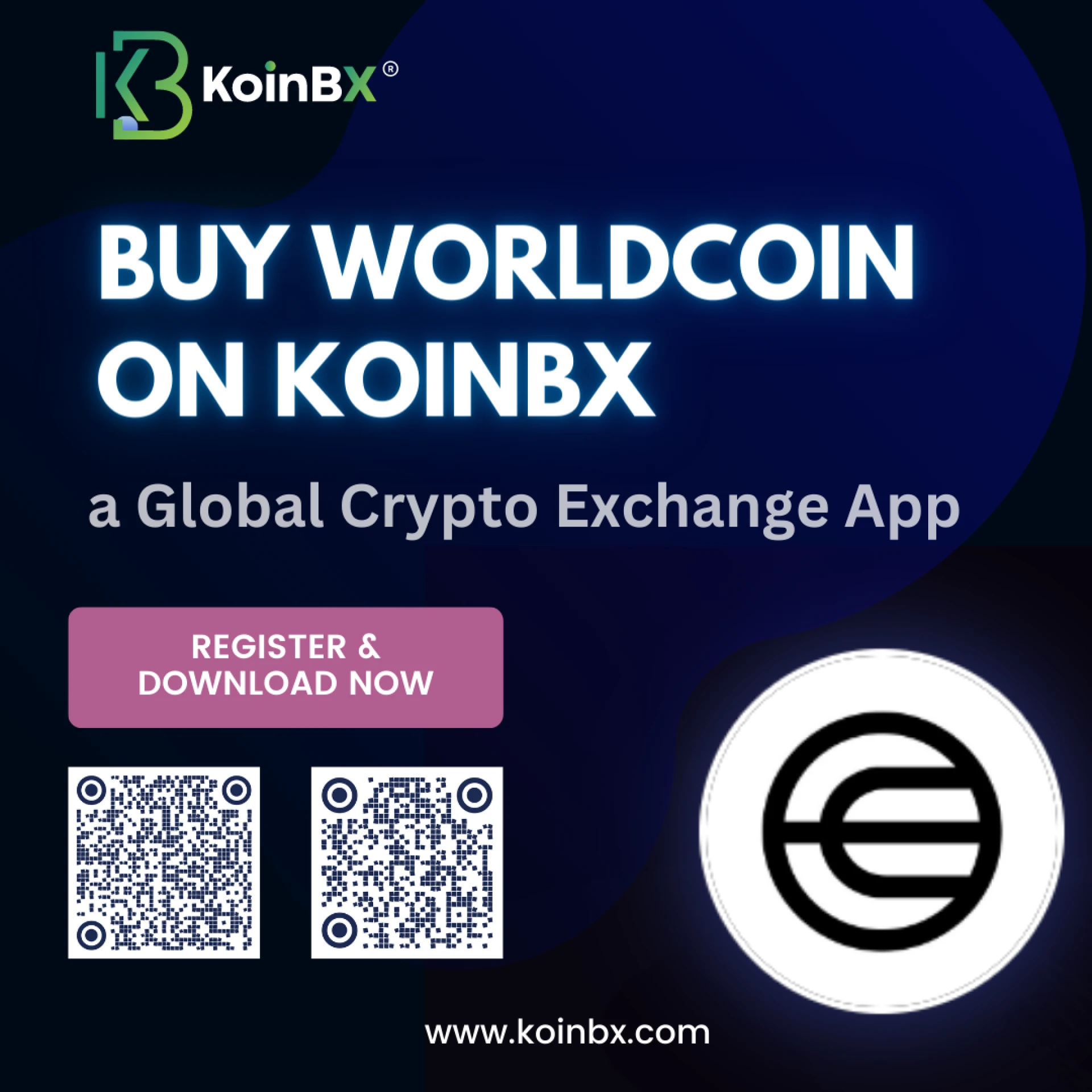 Buy Worldcoin on KoinBX Crypto Exchange App | WLD / INR